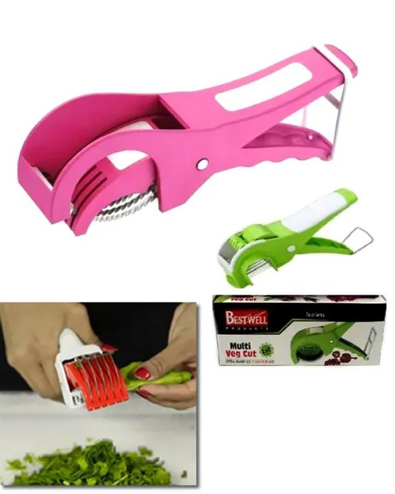 Multi Vegetable Cutter with 5 Blades – ABS Plastic Kitchen Tool