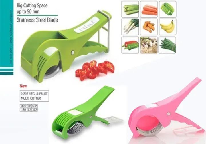 Multi Vegetable Cutter with 5 Blades – ABS Plastic Kitchen Tool