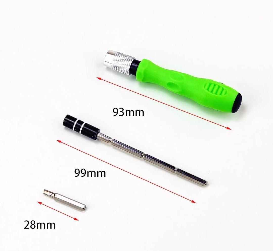 32-in-1 Screwdriver Tool Set – Green & Black | Chrome Vanadium Steel
