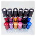 Portable Red Aluminum Stun Gun with Flashlight