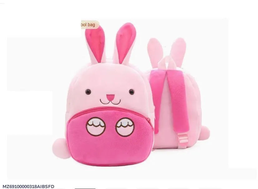 Pink Bunny Backpack for Kids