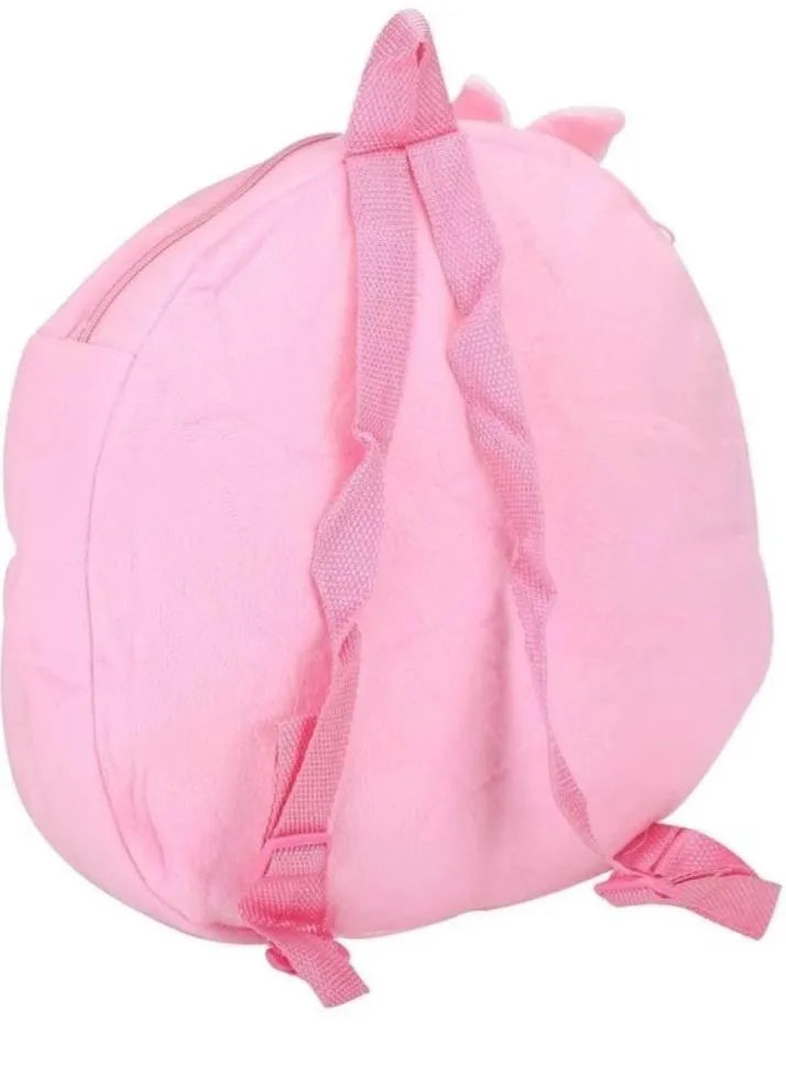Pink Plush Bunny Backpack