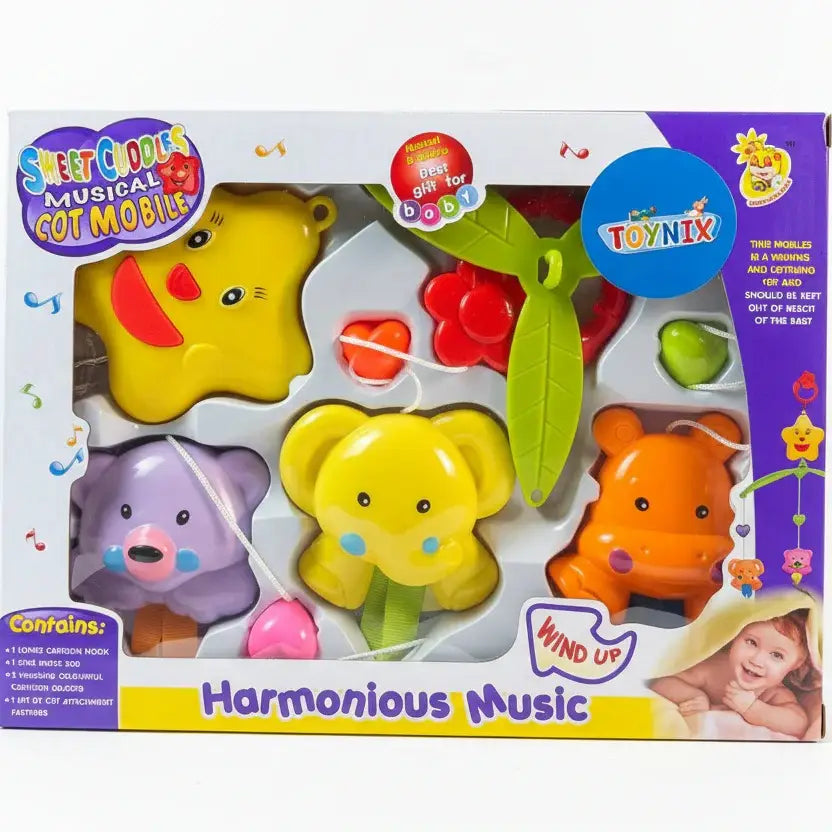Musical Hanging Baby Cot Mobile