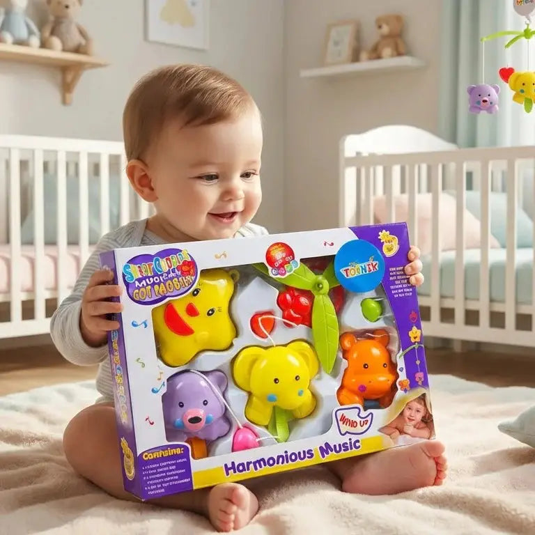 Musical Hanging Baby Cot Mobile