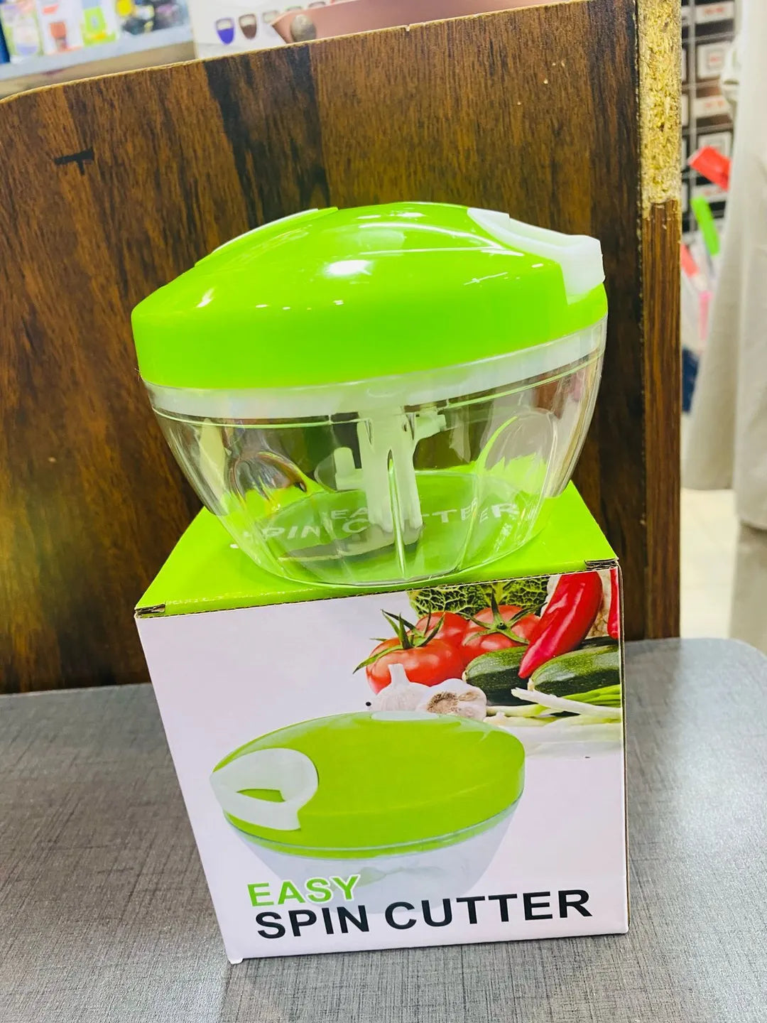 Manual Food Chopper – ABS Plastic Kitchen Tool