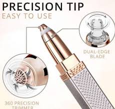 2-in-1 Flawless Eyebrow & Upper Lip Trimmer | USB Rechargeable