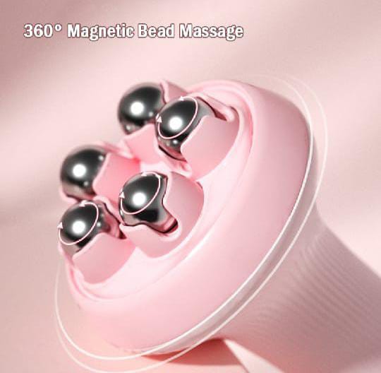 360 Roller Manual Hand Massager Ball | Full Body Pain Relief - Neck, Back, Shoulder, Leg & Foot (Random Color)