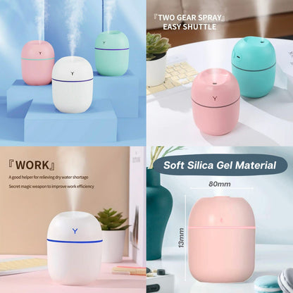USB Mini Portable Air Humidifier | Cool Mist Diffuser for Daily Refreshment