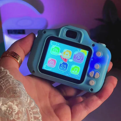 Digital Kids Camera | HD Lens, Fun Photo Modes & Rechargeable Battery | Creative Play (Random Color)