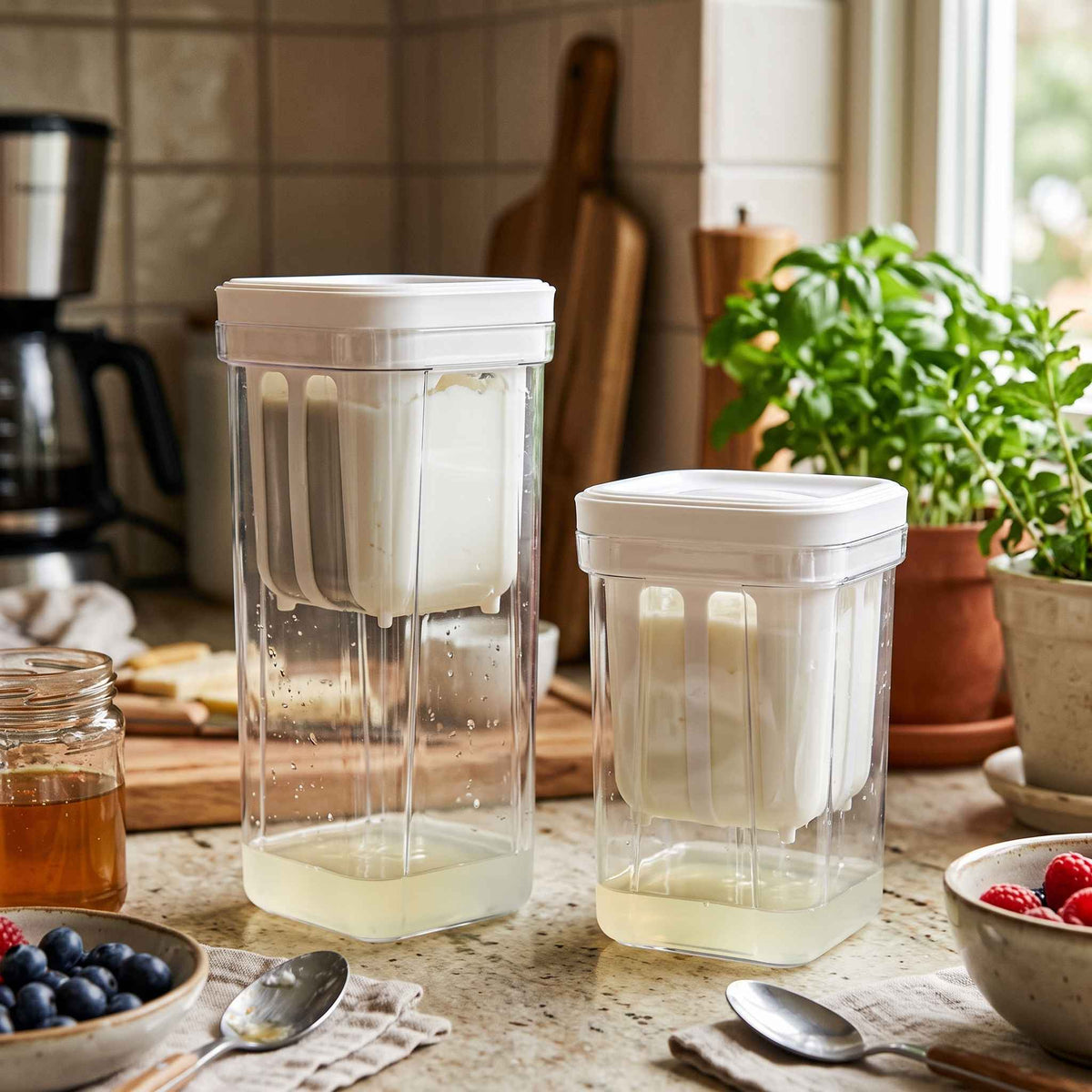 Multifunctional Yogurt Filter With Fine Mesh Strainer Whey Separator Tool