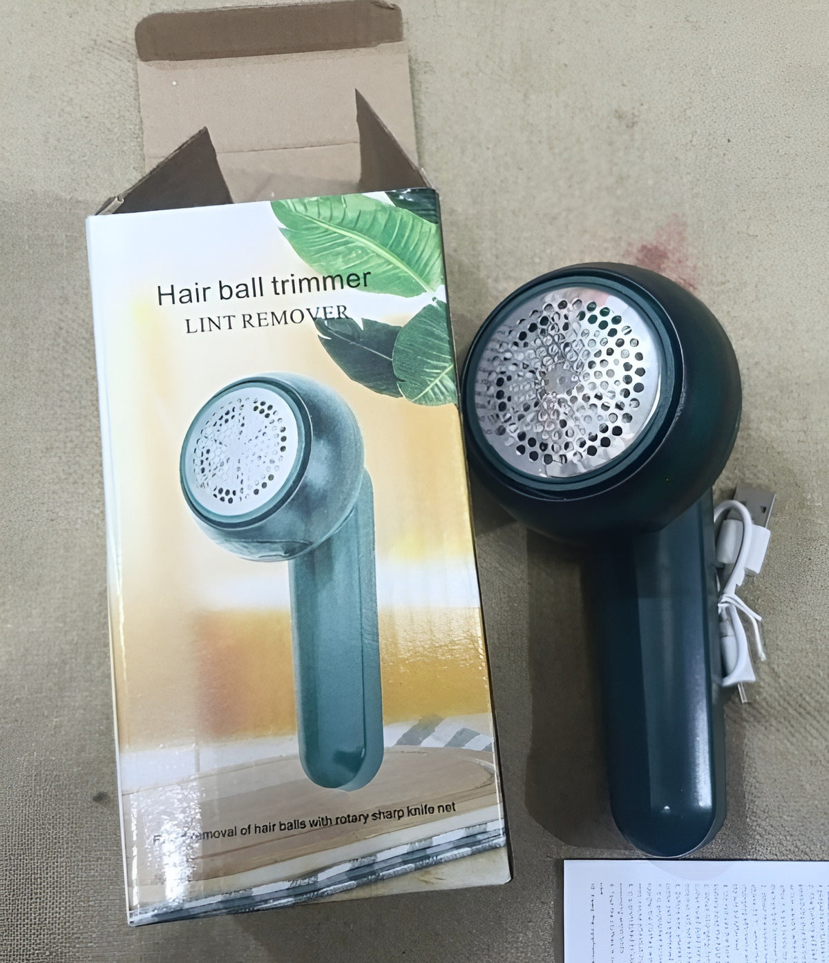 Rechargeable Electric Lint Remover & Fabric Shaver